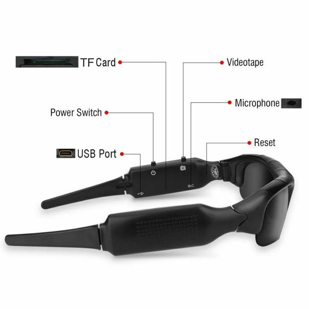 Sports Sunglasses with Camera