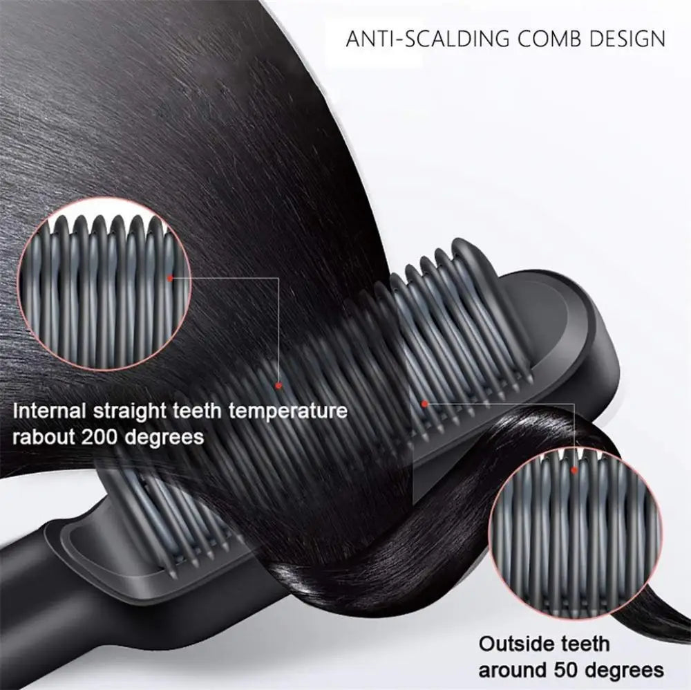 Straightening Hair Brush