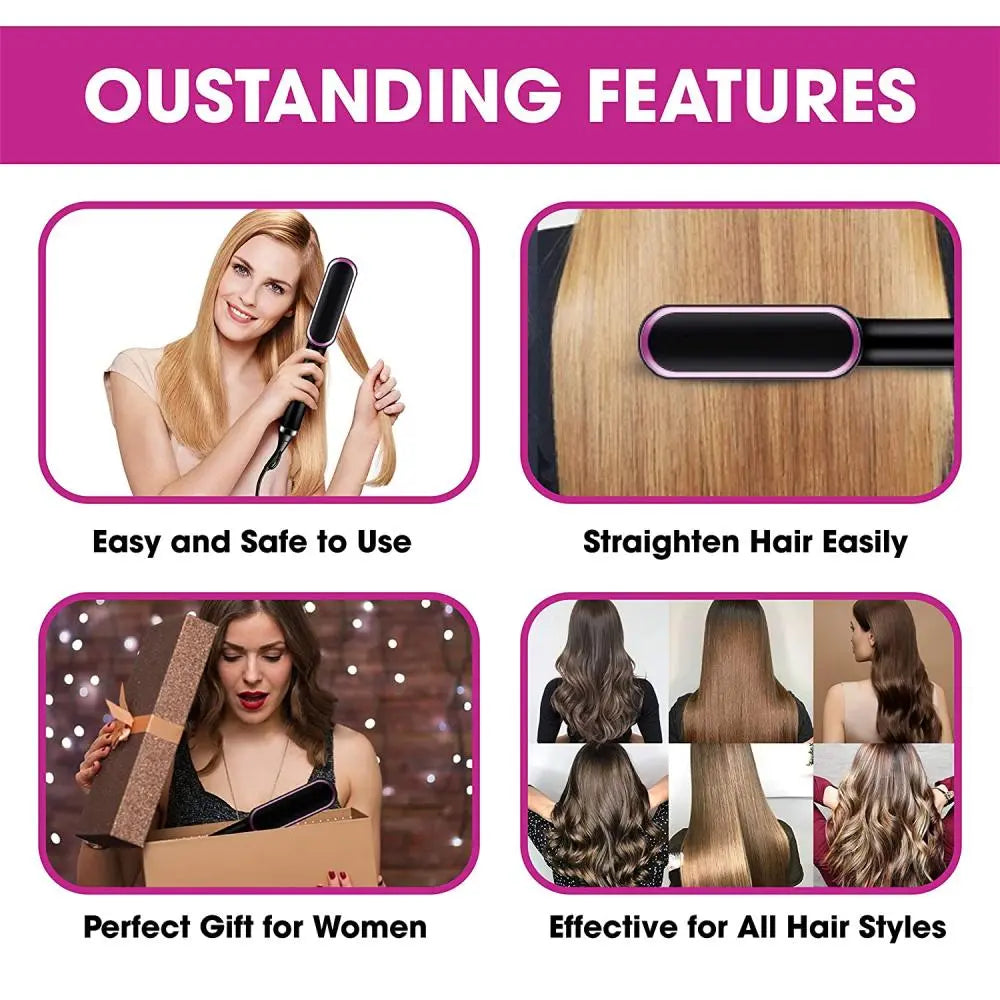 Straightening Hair Brush